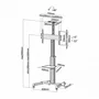 Aisens FT70TRE-037 Soporte de Suelo con Ruedas para TV de 37-70 pulgadas